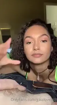 Gaialove888 Milking A White Cock