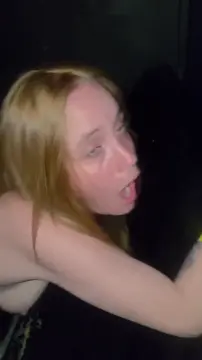 White girl laughs at white guy trying to fuck her right after a Black man!