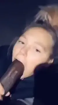 Snowbunny Throating Huge Dick