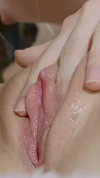 Wet pussy getting gently licked