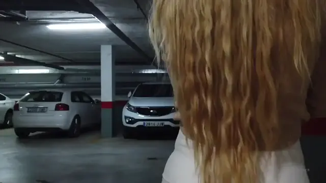 he has her suck him off in a parking lot