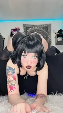 Fine Ass Goth/Cosplay Chick