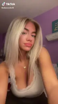 Busty blonde Alex Cockrill
