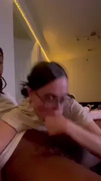 Sucks her sis’ man well