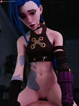 Jinx una culona muy cachonda league of legends argentina arcane