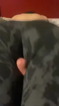 I DIDN’T KNOW MY THIGH JOBS WERE CONSIDERED A WORKOUT IN YOGA PANTS BUT I SURE DID FINISH YOU