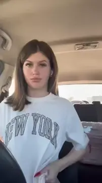 Huge tits car flash