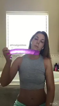 training to inhale some comically large dicks