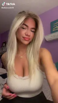 Busty blonde Alex Cockrill