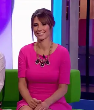 Busty TV presenter Alex Jones. Part 3.