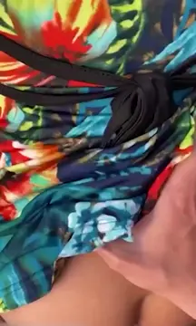 girl sharing her vacation video