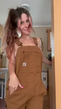 These overalls are cute but they’re even cuter off ☺️