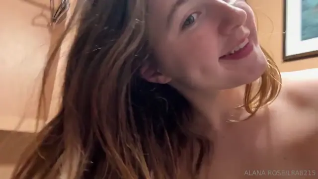 Alana with her cute feet playing with her pussy what a freak