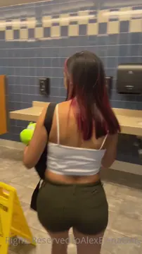Quick bathroom fuck