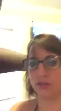 Cheating Nerd Housewife Facial Abuse By Black Cock
