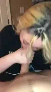 Awesome blowjob from slut after taking her to go see a cover band