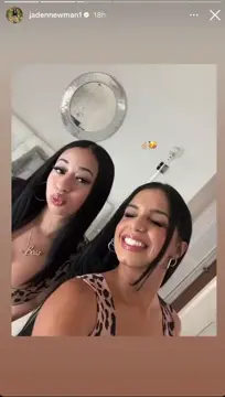 Jaden Newman and friends