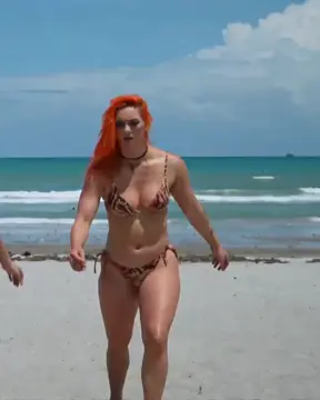 WWE Gigi Dolin Nude At The Beach