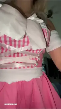 Pink pussy blonde with big tits