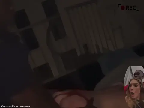 Skinny white bitch gets train ran on her by bbc