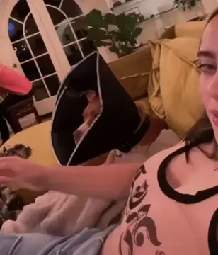 Busty Billie Eilish - Bounces Her Huge Boobs