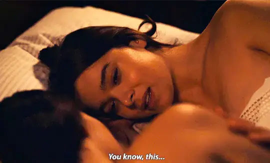 Hailee Steinfeld and Ella Hunt in Dickinson