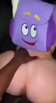 Huge Booty Teen with Dora Backpack Fucked By BBC