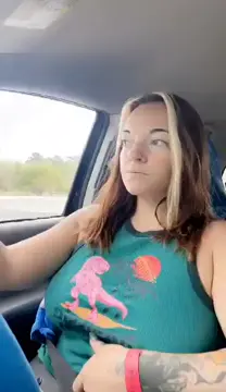 White teens unveiling their big tits