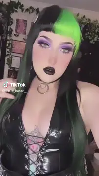 goth whore jemma can't help but show off