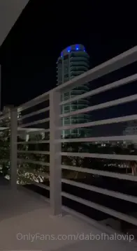 Blonde with big ass fucks hot and tasty on the balcony 😘