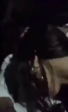 extremely horny gf face fucked in the car