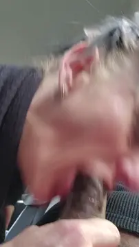 Gypsy grandmother gives excellent gumjob to pay supplier..