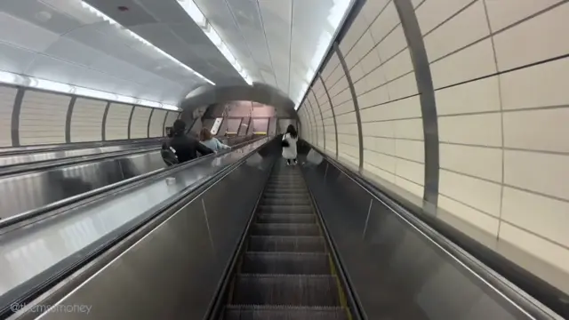risky blowjob in a nyc subway