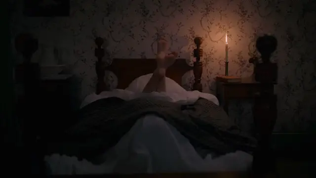 Hailee Steinfeld and Ella Hunt in Dickinson