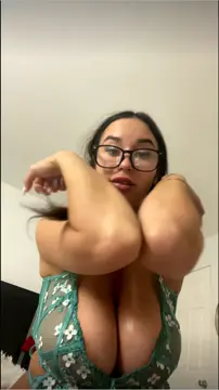 sexy girl with massive boobs clip