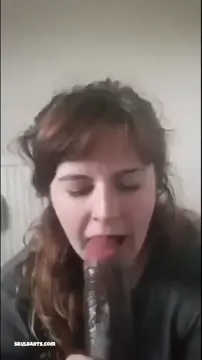UK Wife just separated from husband and decided to fulfill a dream of many years... sucking BBC