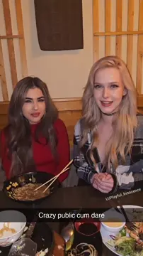 Doing this in a restaurant BlowJobsALLDay