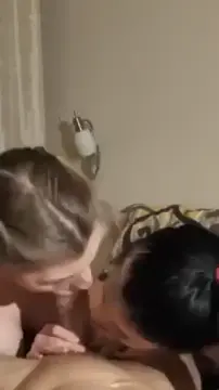 Best friends sharing blowjob and cum 🤤