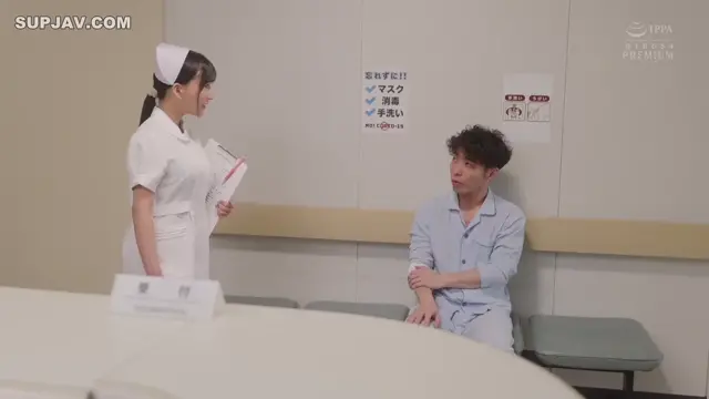 Pretty Nurse gives him a full check up