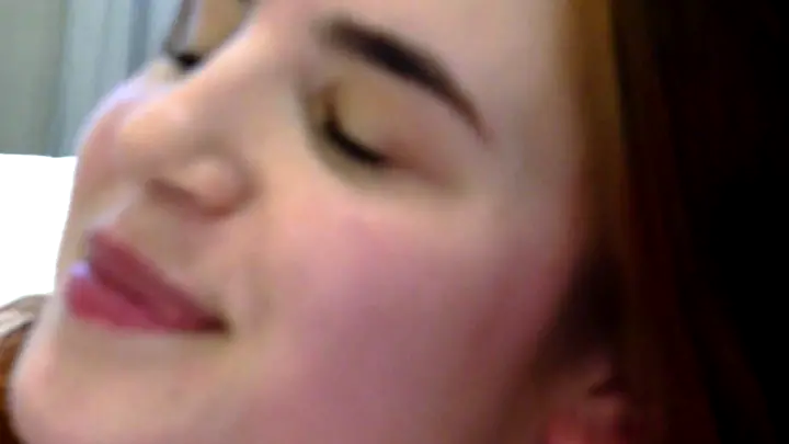 She’s shocked for a second