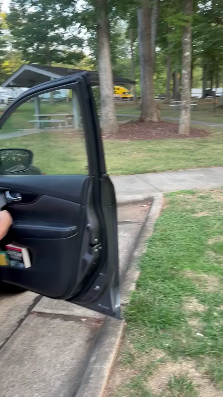 Black husband fucks white wife outside rest area