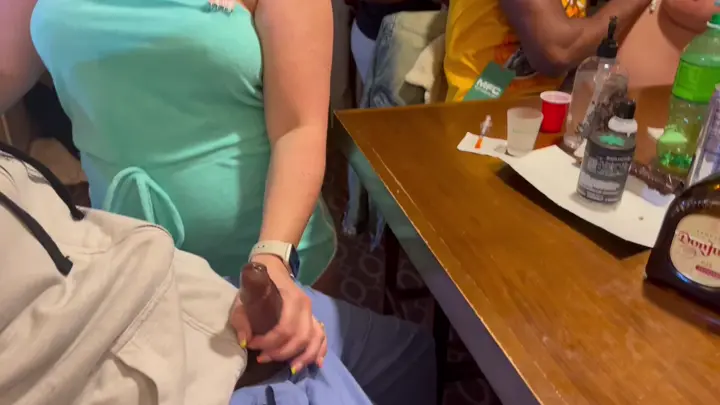 Sucking any dick that available at the party