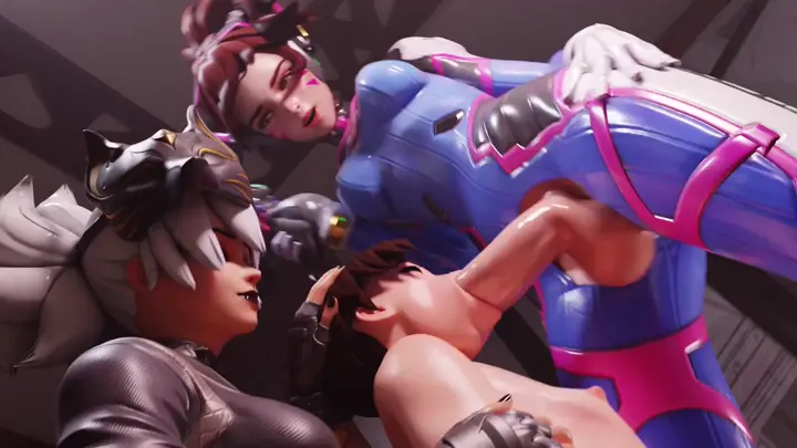 Facefucked by D.Va [Overwatch] (by Kervent80) 