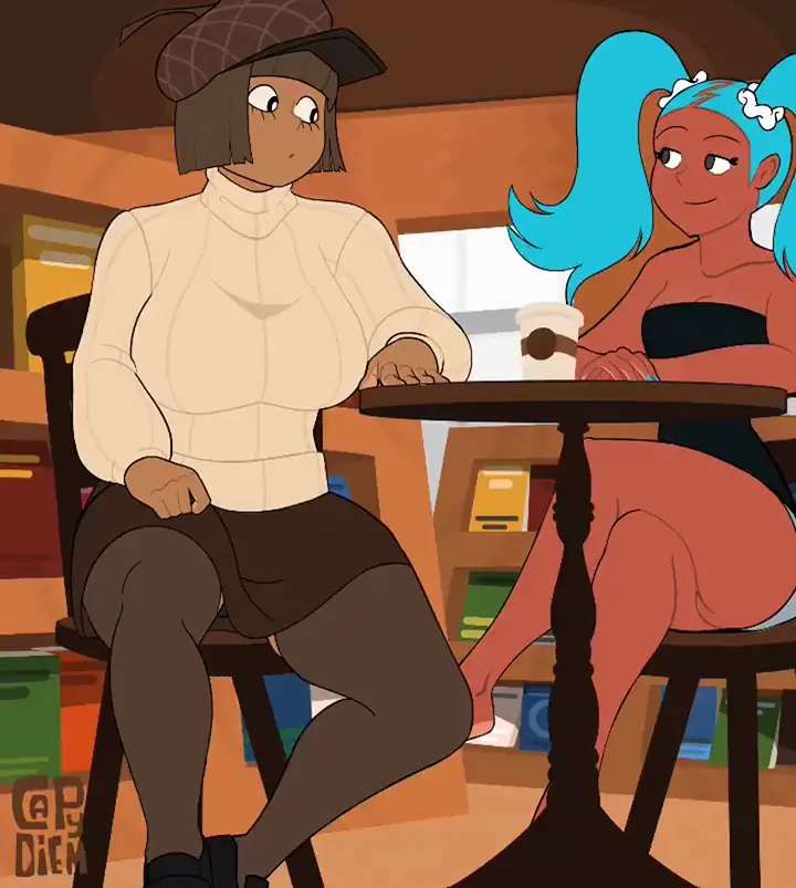 If you tempt me like that, I have no choice but to touch myself - Artist: @Capydiem 