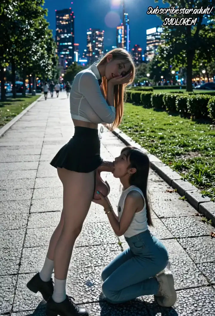 She loves to suck in public 