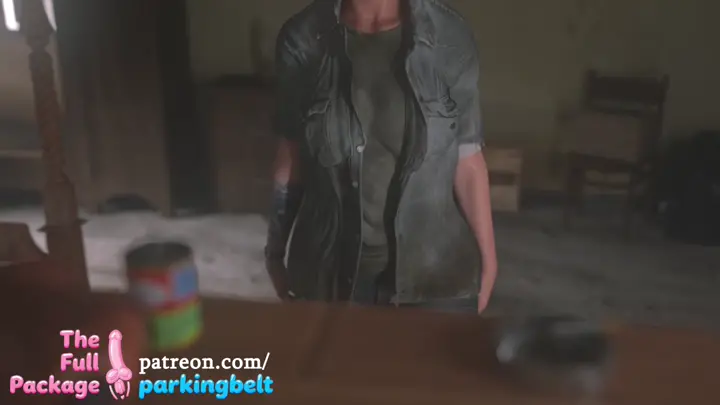 Elly cums hard after finding a Dildo (pakringbelt) [The Last of Us] 