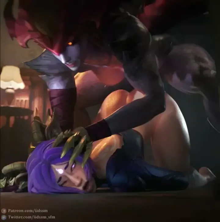 Shyvana and Yunara. [League Of Legends] (Iidssm) 