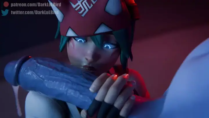 Kiriko x futa Widowmaker // overwatch rule 34 Hentai