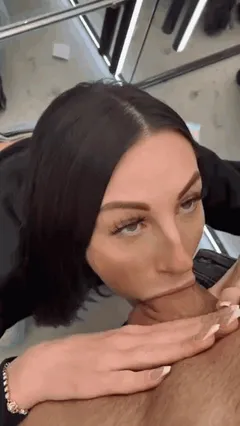She went as deep as possible BallsDeepThroat