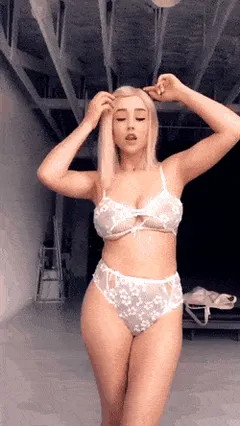 sabrina nichole showing off her lovely dancing